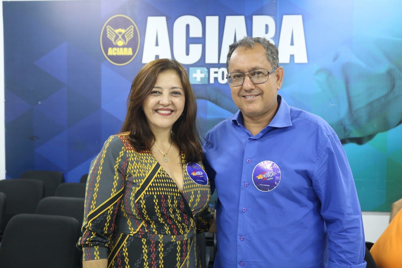 Hélida Dantas e Denilson Silva